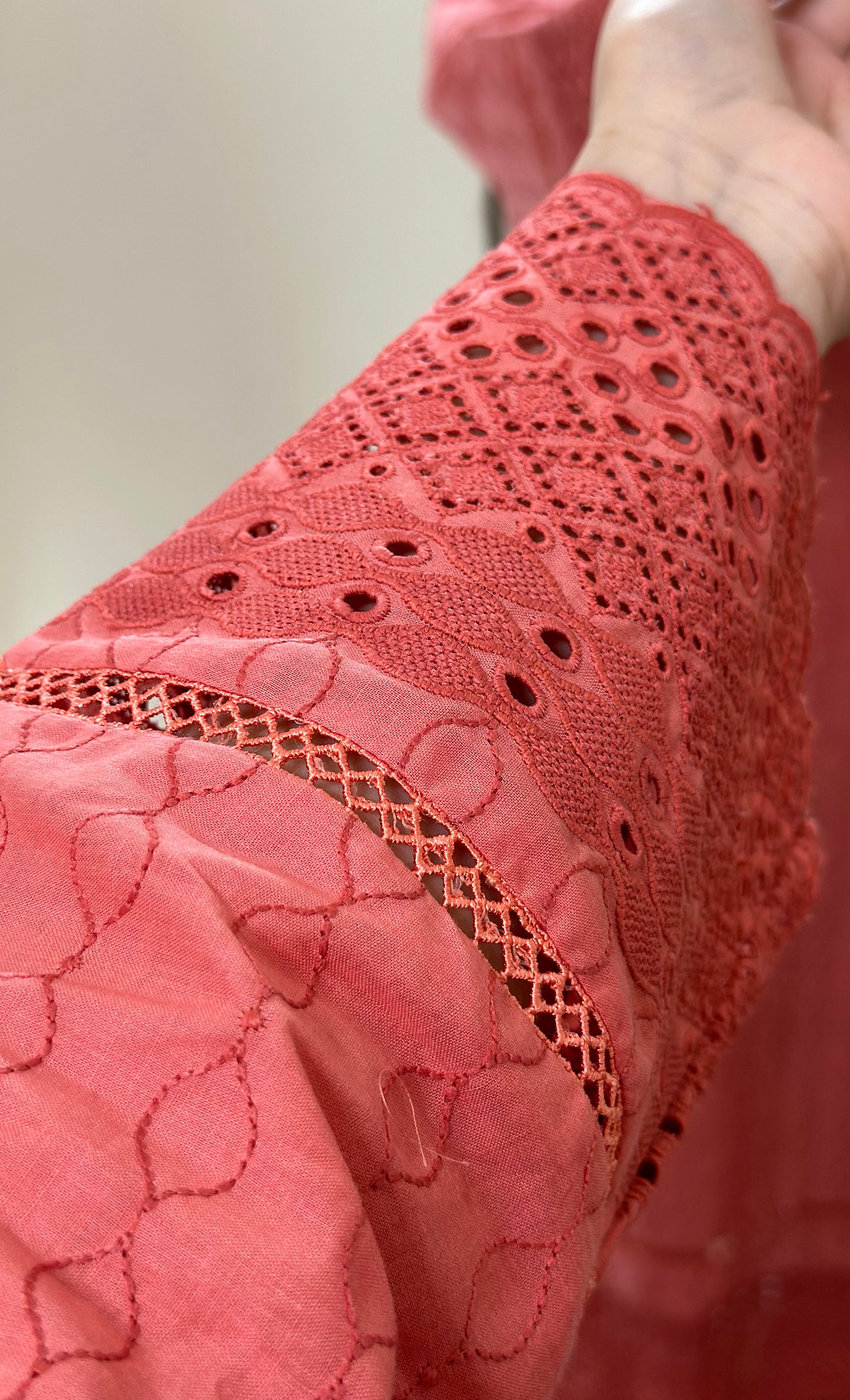 Peach Blossom 2PC Chikankari Set